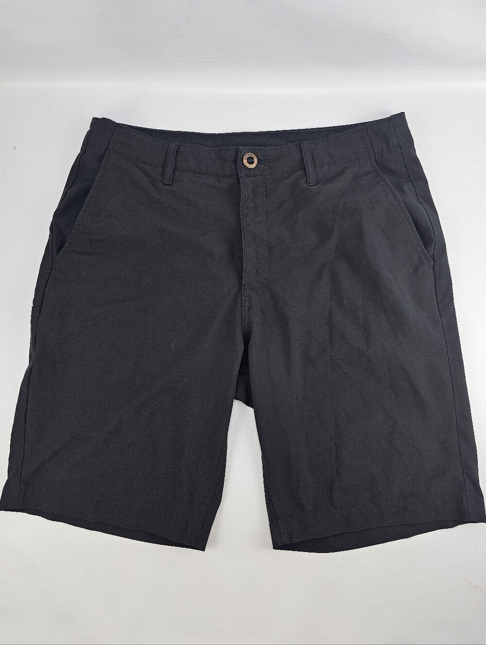 Volcom Casual Stretch Chino Hybrid Shorts Black Men's Size 33